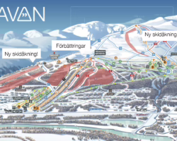 Pistkarta över Hemavan med ny skidåkning och förbättrade skidområden